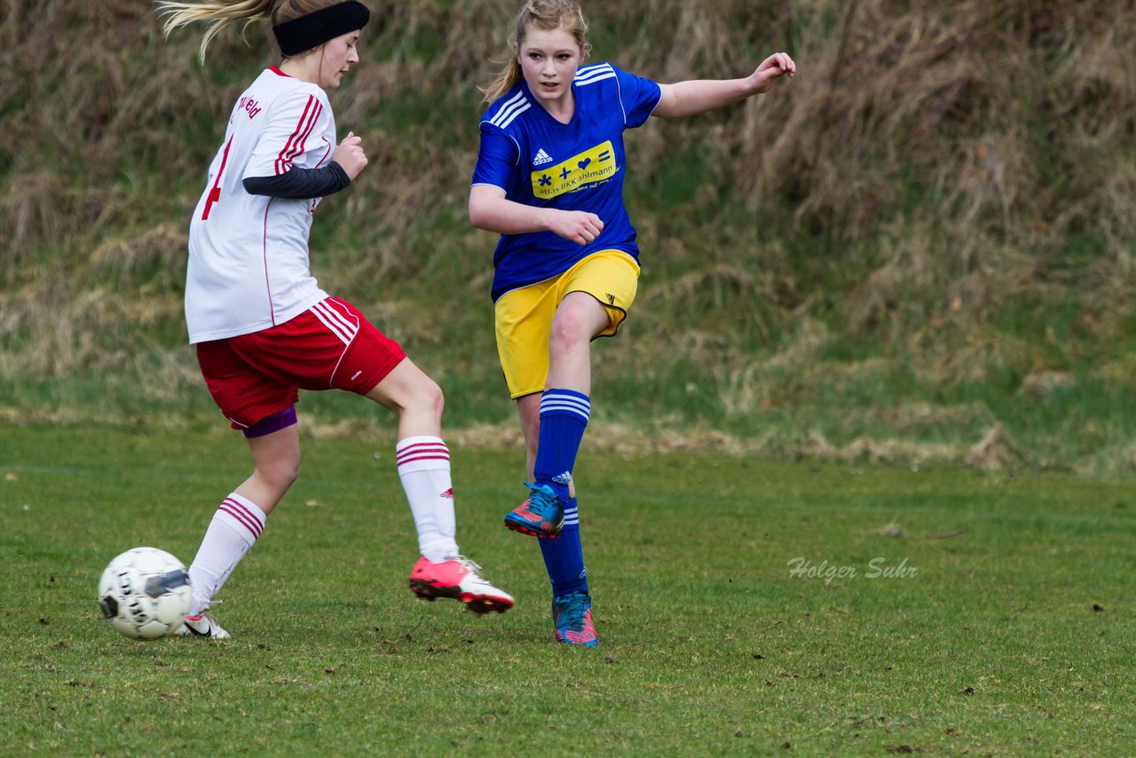 Bild 203 - B-Juniorinnen Tus Tensfeld - TSV Gnutz o.W. : Ergebnis: 1:3